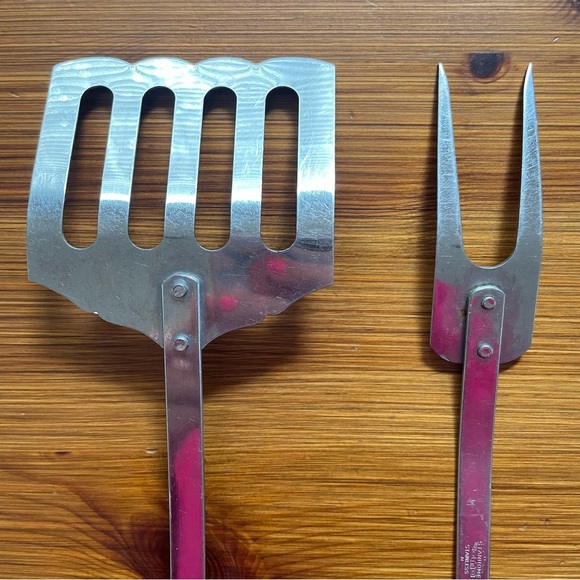 Vintage MCM Stanhome Stainless Steel / Bakelite Kitchen Utensils - Picture 6 of 8